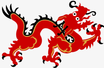 Cartoon Chinese Dragon, Gules, Cartoon, Chinese Style PNG Image and ...