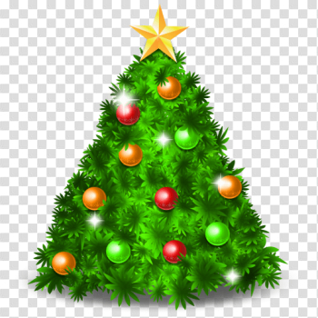 Cartoon Christmas Tree PNG Cartoon Christmas Tree PNG