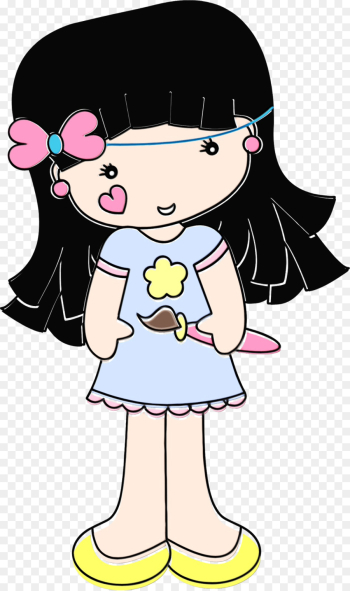 cartoon clip art fictional character black hair animation cartoon clip art fictional character black hair animation