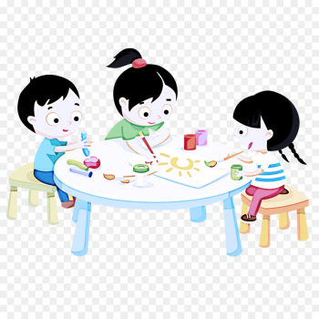 cartoon clip art play table child cartoon clip art play table child