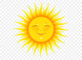 Cartoon Clip art - Transparent Cute Sun Picture 