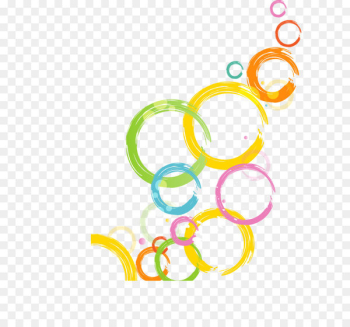 Cartoon - Colorful abstract cartoon circle Cartoon - Colorful abstract cartoon circle