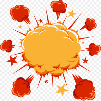 Cartoon Comics Explosion Comic book - Explosion Explosion Explosion cloud labeled stellate 