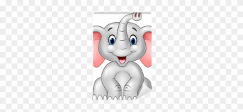 Cartoon Cute Baby Elephant Isolated On White Background - Baby Elephant Images Cartoon Cartoon Cute Baby Elephant Isolated On White Background - Baby Elephant Images Cartoon