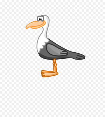 Cartoon Duck Bird Euclidean vector Download - flying bird silhouette 
