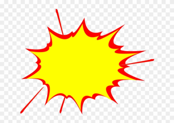 Cartoon Explosion Icon - Transparent Cartoon Explosion