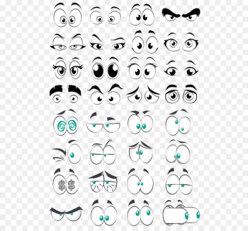 Cartoon Eye Comics - Cartoon eye collection element Cartoon Eye Comics - Cartoon eye collection element