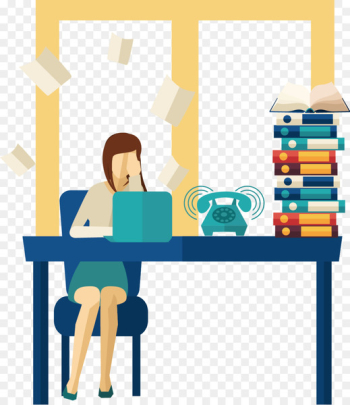 Cartoon Flat design - Work People Vector Cartoon Flat design - Work People Vector