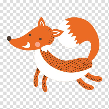 Cartoon Fox Illustration, fox transparent background PNG clipart Cartoon Fox Illustration, fox transparent background PNG clipart
