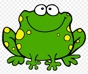 Cartoon Frogs Clipart - Speckled Frog Clip Art