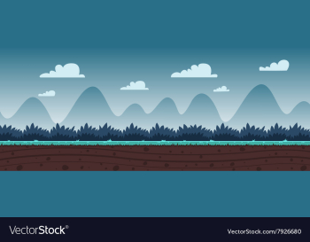 Cartoon Game Background vector image Cartoon Game Background vector image