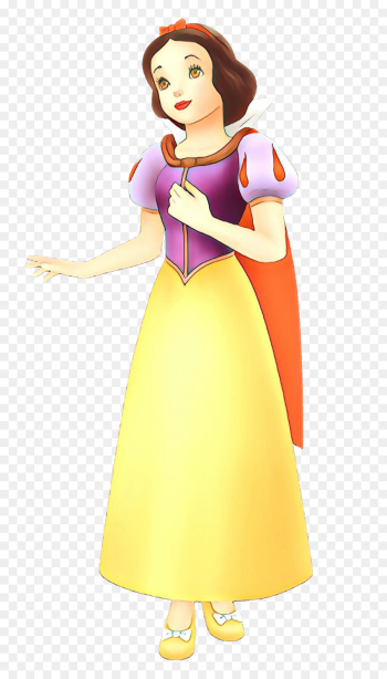 Cartoon, Girl, Yellow, Dress PNG Cartoon, Girl, Yellow, Dress PNG