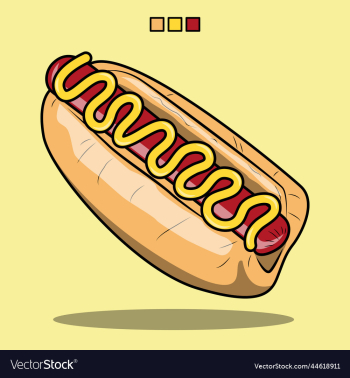 cartoon hot dog cartoon hot dog