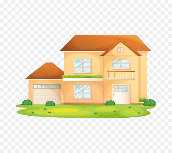 Cartoon House Illustration - house,city Cartoon House Illustration - house,city