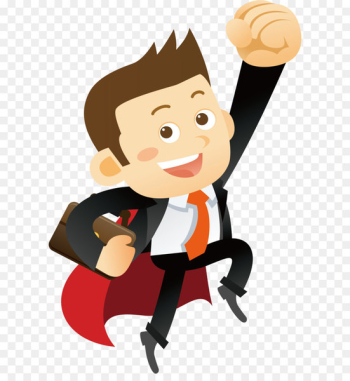 Cartoon Illustration - Excited people Cartoon Illustration - Excited people