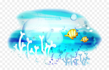 Cartoon Illustration - Sea Cartoon Illustration - Sea