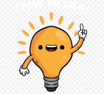 Cartoon Light Lamp Clip art - Vector Funny cartoon light bulb 