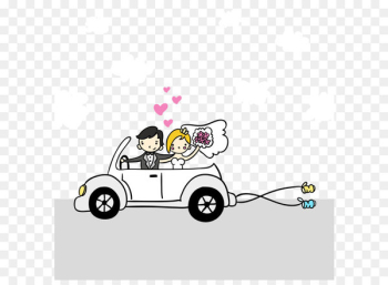 Cartoon Marriage Illustration - Vector Couple Cartoon Marriage Illustration - Vector Couple