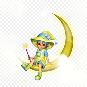 Cartoon Moon Drawing - Silhouette crescent moon Cartoon Moon Drawing - Silhouette crescent moon