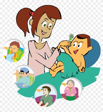 Cartoon Mother And Baby Cartoon Mother And Baby