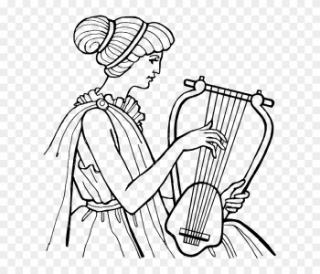 Cartoon Music, People, Lady, Woman, Girl, Person, Cartoon - Lyra Antike Cartoon Music, People, Lady, Woman, Girl, Person, Cartoon - Lyra Antike