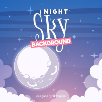 Cartoon night sky background Cartoon night sky background