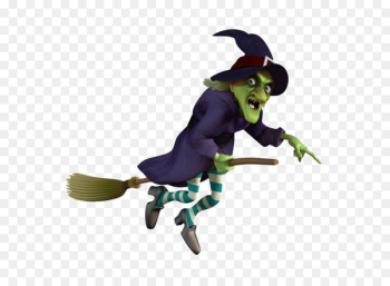 Cartoon old witch Cartoon old witch