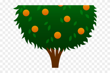 Cartoon Orange Tree - Lemon Tree Clipart Cartoon Orange Tree - Lemon Tree Clipart
