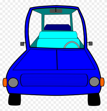 Cartoon People Exercising - Cartoon Car Front Png