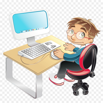 cartoon personal computer computer desk output device clip art cartoon personal computer computer desk output device clip art