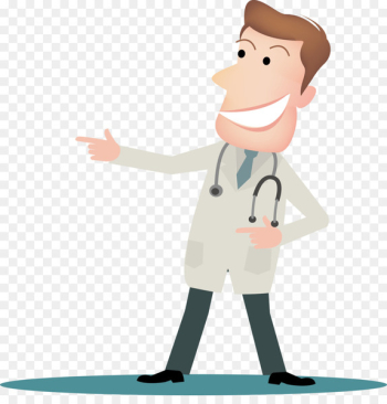 Cartoon Physician Drawing - cartoon male doctor vector Cartoon Physician Drawing - cartoon male doctor vector