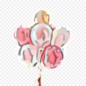 Cartoon, Pink M, Balloon, Pink PNG Cartoon, Pink M, Balloon, Pink PNG