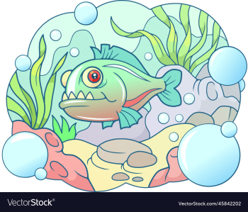 cartoon piranha fish cartoon piranha fish