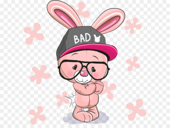 Cartoon Rabbit Illustration - Cute animals vector material Cartoon Rabbit Illustration - Cute animals vector material