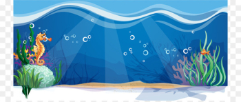 Cartoon Sea Royalty-free Illustration - Sea elements Cartoon Sea Royalty-free Illustration - Sea elements