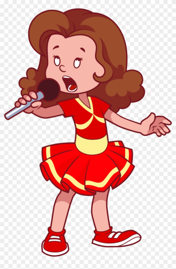 Cartoon Singing Girl Clip Art - Girl Cartoon Png Cartoon Singing Girl Clip Art - Girl Cartoon Png
