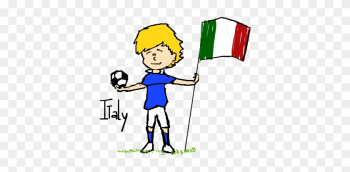 Cartoon Soccer Player - Soccer Italy Cartoon Cartoon Soccer Player - Soccer Italy Cartoon