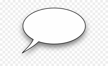 Cartoon,speech Bubble Clip Art - White Speech Bubble Png