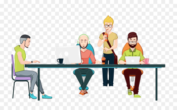 cartoon table line furniture conversation cartoon table line furniture conversation