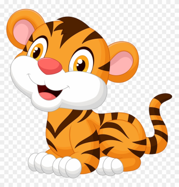 Cartoon - Tiger - Baby Tiger Cartoon Cartoon - Tiger - Baby Tiger Cartoon