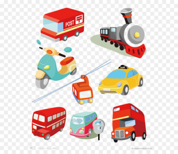 Cartoon - Transportation Cartoon - Transportation