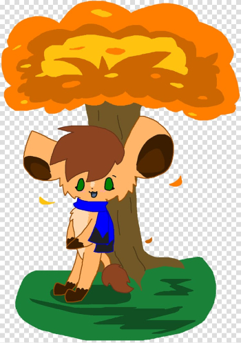 Cartoon Tree Boy , Autumn watercolor transparent background PNG clipart Cartoon Tree Boy , Autumn watercolor transparent background PNG clipart
