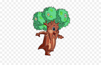 cartoon tree squirrel plant fictional character cartoon tree squirrel plant fictional character