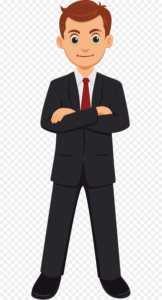 Cartoon - Vector business man image 