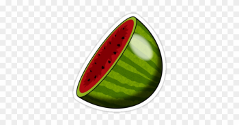 Cartoon Watermelon Half Bag, Adult Unisex, Natural Cartoon Watermelon Half Bag, Adult Unisex, Natural