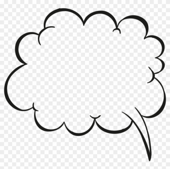 Cartoon White Clouds - Cloud Dialogue Box White