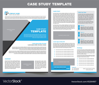 case study template for business