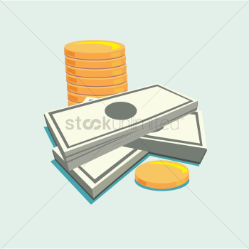 Cash and coins Cash and coins