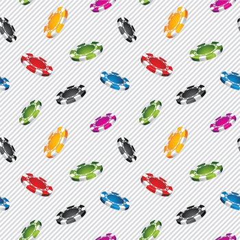 Casino chips pattern background Casino chips pattern background