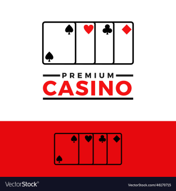 casino gambling cards game sign logo template casino gambling cards game sign logo template